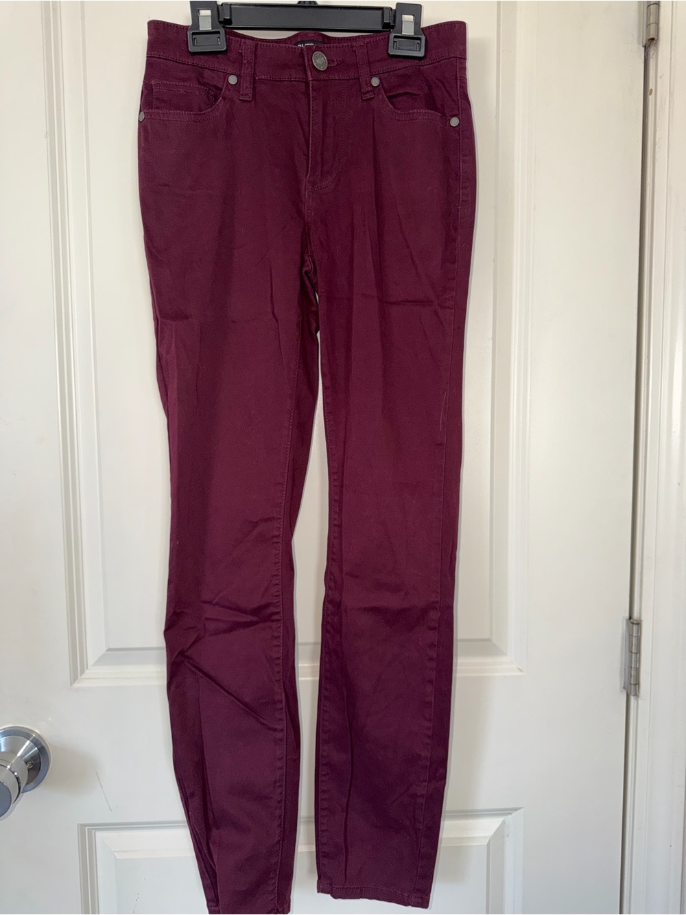 Buffalo David Bitton Deep Wine Skinny Jeans